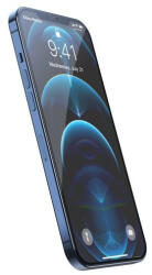 Baseus Folie Sticla iPhone 12 iPhone 12 Pro 0, 3 mm Anti Blue Light Full Glue Baseus (6953156201835)