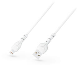 DEVIA Kintone Cable V2 Series 10W USB/Lightning adat-és töltőkábel 1m - fehér-ECO - nextelshop