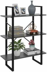 vidaXL Bibliotecă, gri, 80x30x105 cm, PAL (806529) Biblioteca