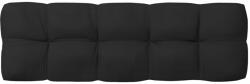 vidaXL Pernă de paleți, negru, 120x40x10 cm, material textil (315243)