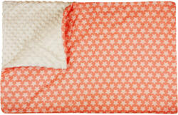 ASTI Mintás wellsoft béléses pamut babatakaró (75x100cm)