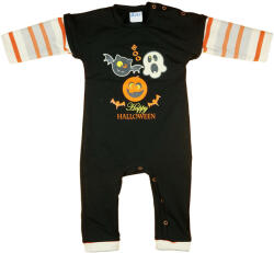 Asti Halloween mintás hosszú ujjú rugdalózó