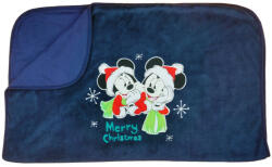 Asti Disney Mickey és Minnie pamut-wellsoft takaró Karácsony (70x90)