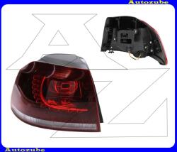 VW GOLF 6 3/5ajtós 2008.10-2012.09 /5K/ Hátsó lámpa bal külső füstpiros "GTi/GTD/R" "LED/WY21W" (foglalattal) 441-19B3L-AE