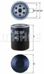 MAHLE Filtru ulei MAHLE OC 262 (OC 262) - automobilus