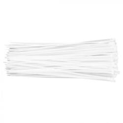 Topex kábelkötegelő 3, 6mmx300mm, fehér, 100db (44E974)