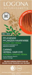 LOGONA Növényi hajfesték por - Hennavörös - 100 g
