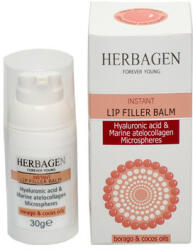 Herbagen Balsam de buze filler instant cu microsfere de acid hialuronic si atellocolagen, 30g, Herbagen