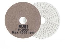 RUBI gyémánt polirozótárcsa P3000 szemcsézet, D100mm vizes használat (ru62984) (ru62984)