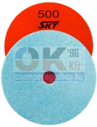 SKT Diamond-Tools SKT 413 csiszoló- polírozó tárcsa #500, D100mm (skt413500) (skt413500)