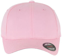 Flexfit Uniszex Sapka Flexfit Fitted Baseball Cap -S/M, Rózsaszín (pink)