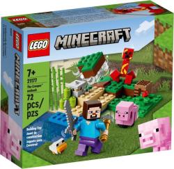 LEGO® Minecraft® - A Creeper rajtaütés (21177)