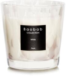 Baobab Collection Pearls White 8 cm