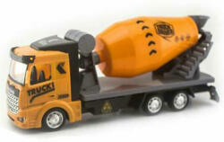 Magic Toys Hátrahúzós betonkeverő kisautó (MKM614587)