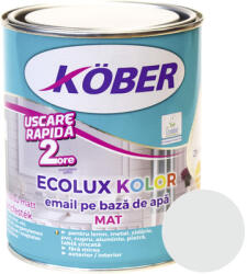 Köber Email mat pe bază de apă Ecolux Kolor Köber gri deschis 2, 5 l