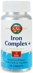 KAL - Iron Complex Plus SECOM KAL 30 tablete Suplimente alimentare 285 mg - hiris