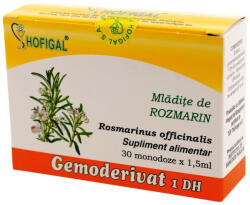 Hofigal - Gemoderivat din Mladite de Rozmarin Hofigal, 30 monodoze 30 monodoze - hiris