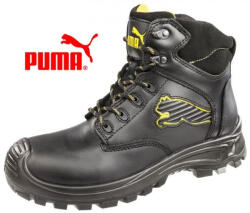 PUMA Borneo Black Mid S3 Munkavédelmi bakancs 42-es (630411)