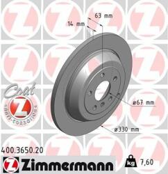 ZIMMERMANN Disc frana ZIMMERMANN COAT Z 400.3650. 20 (400.3650.20)