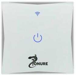 Mentor Intrerupator inteligent wireless Mentor WiFi 10A 600W simplu alb cu touch