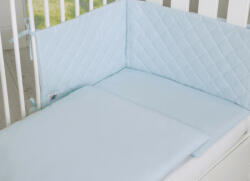 BabyLion Royal 3 részes ágyneműhuzat szett - Kék - babylion