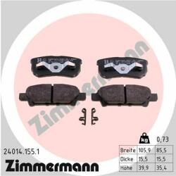 ZIMMERMANN set placute frana, frana disc ZIMMERMANN 24014.155. 1 - automobilus