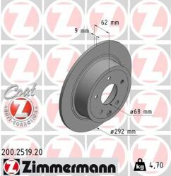 ZIMMERMANN Disc frana ZIMMERMANN 200.2519. 20 - automobilus