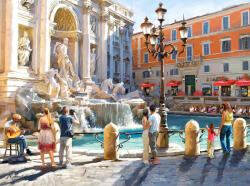 Castorland Puzzle 3000 piese Trevi Fountain