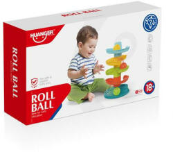 Magic Toys Roll Ball Készség fejlesztő torony golyókkal (MKL666113)