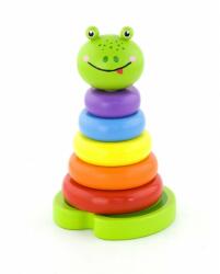 Viga Toys Montessori építő békás (4643)