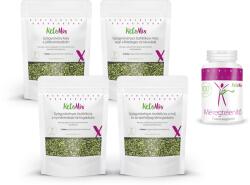 KetoMix Detox csomag - Detox kapszula + fogyást és emésztést segítő gyógynövénykúra - szórt keverék