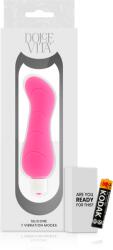 Dolce Vita Vibrator Punctul G Dolce Vita Roz Silicon Vibrator