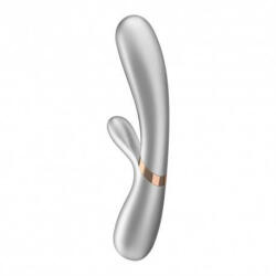 Satisfyer Vibrator Cu Incalzire Silver Satisfyer Hot Lover Vibrator