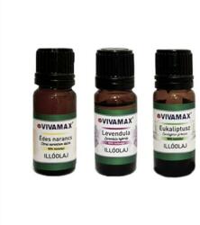 Vivamax Édes narancs levendula eukaliptusz csomag 3x10 ml