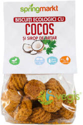 SpringMarkt - Biscuiti Ecologici cu Cocos si sirop de Artar, 100gr 100g - hiris