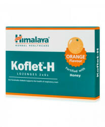 Himalaya - Koflet-H Himalaya Herbal 12 pastile Aroma portocala 16.5 mg - hiris