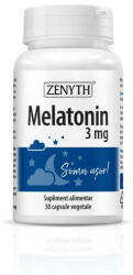 Zenyth Pharmaceuticals - Melatonin 3 mg, 30 capsule vegetale, Zenyth 30 capsule 3mg - hiris