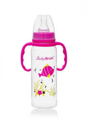 Baby Bruin fogantyús cumisüveg, 240 ml (lányos)