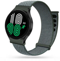Tech-Protect Nylon Samsung Galaxy Watch 4 40/42/44/46mm óraszíj, sötétszürke
