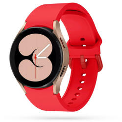 Tech-Protect Iconband Samsung Galaxy Watch 4 40/42/44/46mm szilikon óraszíj, korall piros