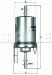 KNECHT filtru combustibil KNECHT KL 156/1 (KL 156/1)