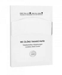 WC ülőke takaró papír, higiénikus alátét 200 db-os (WCUP20010)