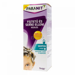 Omega Pharma Paranit fejtetű és serke elleni sampon + fésű 200 ml