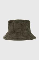 Sisley Pălărie din velur culoarea verde, bumbac 9BY8-CAM0O2_77X
