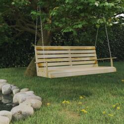vidaXL Balansoar de grădină, 155x65x60 cm, lemn tratat de pin (316065) - vidaxl