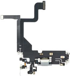  tel-szalk-19297201 Apple Iphone 13 Pro töltőcsatlakozó port, flexibilis kábel / töltő csatlakozó flex fehér (tel-szalk-19297201)
