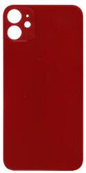 tel-szalk-19297155 Apple iPhone 11 piros akkufedél, hátlap nagy lyukú kamera-kivágással (tel-szalk-19297155)