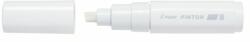 Pilot Marker cu vopsea Pilot Pintor Metallic B culori metalizate 8 mm varf tesit alb (PSW-PT-BW)