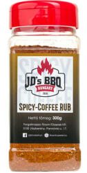 JD's BBQ Spicy-Coffee rub szóródobozban, 300 g (JDBBQ-SCR-300-SZR)