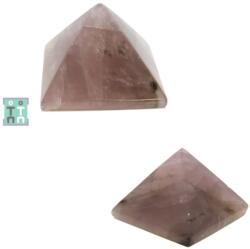 Piramida Cuart cu Hematit Druzy Minerala Naturala - 76x105x108 mm - Unicat